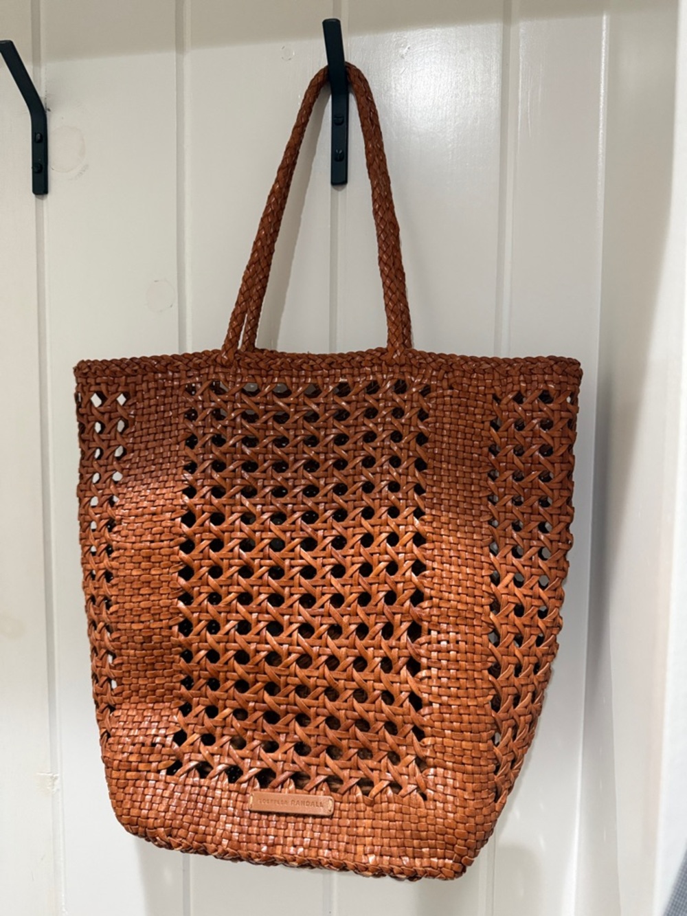 Loeffler Randall Angelo Woven Leather Tote Bag
